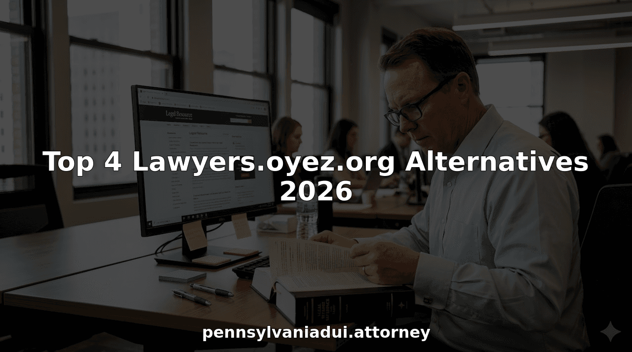 Top 4 Lawyers.oyez.org Alternatives 2026