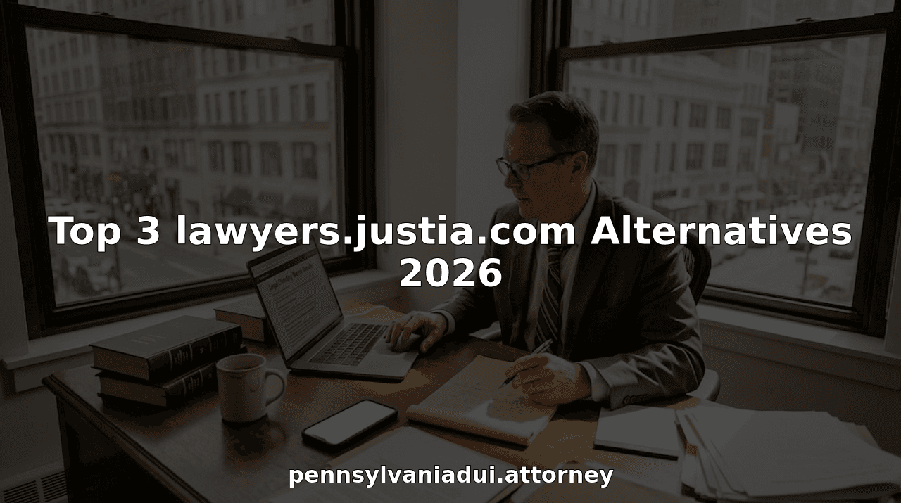 Top 3 lawyers.justia.com Alternatives 2026